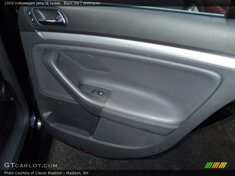 Black Uni / Anthracite 2009 Volkswagen Jetta SE Sedan