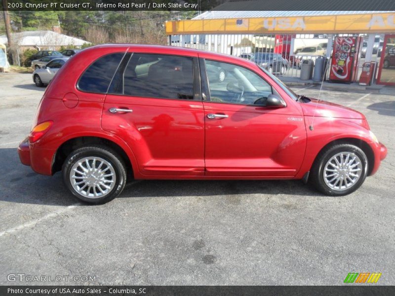 Inferno Red Pearl / Dark Slate Gray 2003 Chrysler PT Cruiser GT