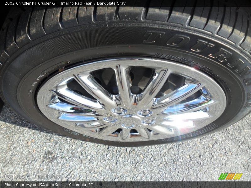 Inferno Red Pearl / Dark Slate Gray 2003 Chrysler PT Cruiser GT