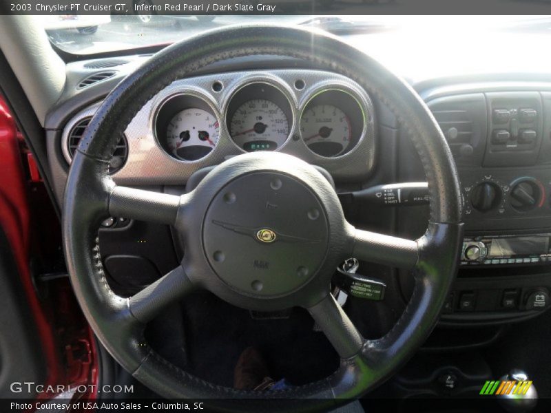 Inferno Red Pearl / Dark Slate Gray 2003 Chrysler PT Cruiser GT