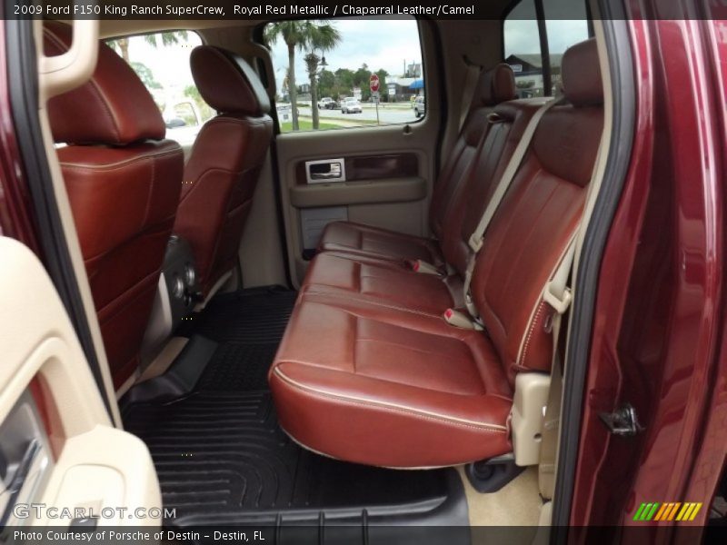  2009 F150 King Ranch SuperCrew Chaparral Leather/Camel Interior