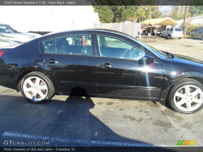 Onyx Black / Black 2006 Nissan Maxima 3.5 SE