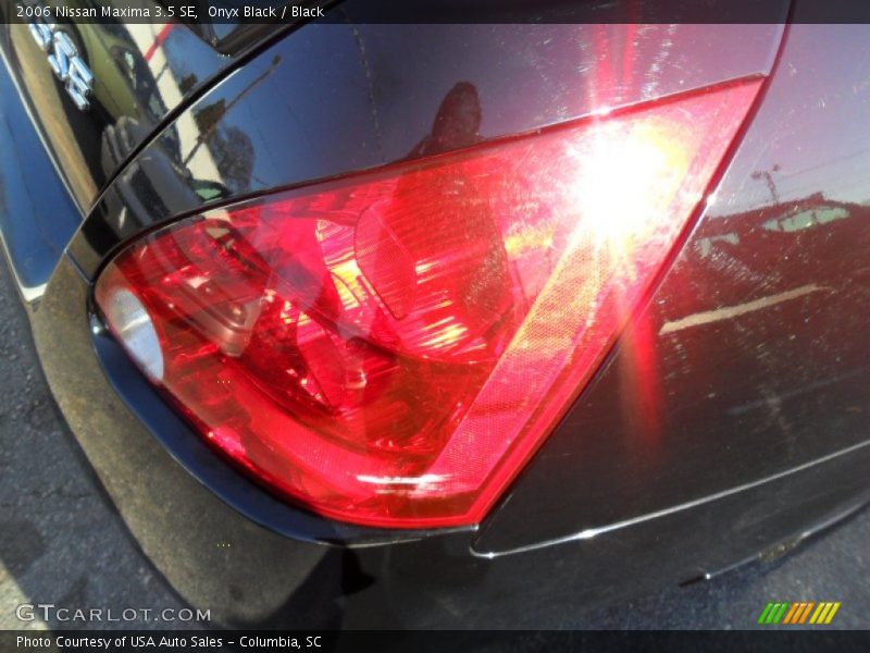 Onyx Black / Black 2006 Nissan Maxima 3.5 SE