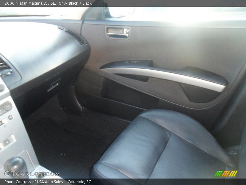 Onyx Black / Black 2006 Nissan Maxima 3.5 SE