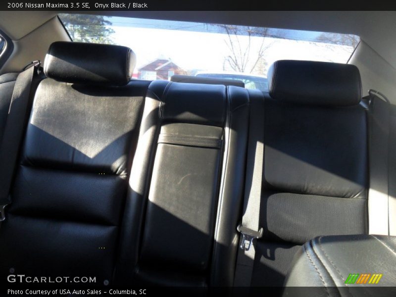 Onyx Black / Black 2006 Nissan Maxima 3.5 SE