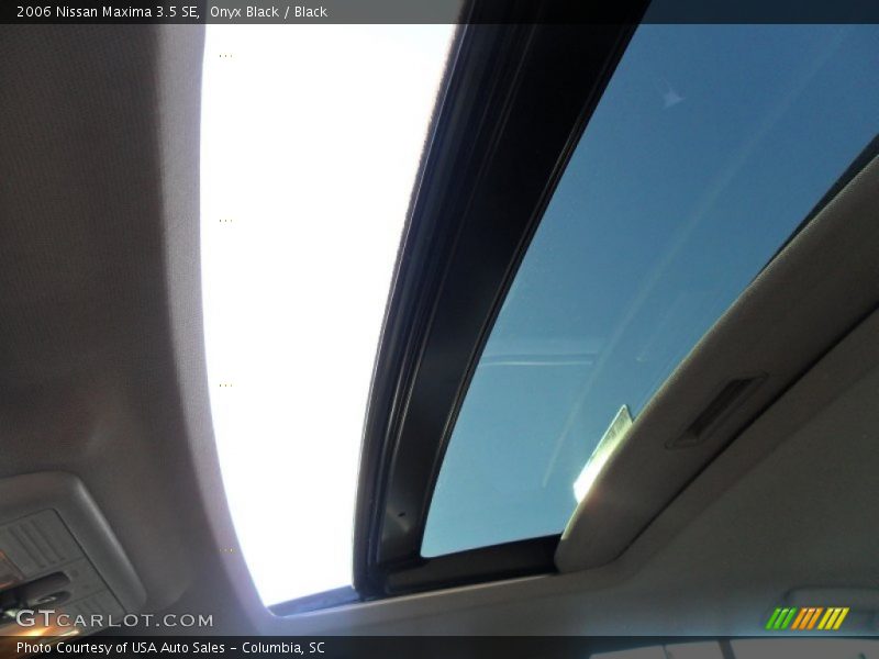 Onyx Black / Black 2006 Nissan Maxima 3.5 SE