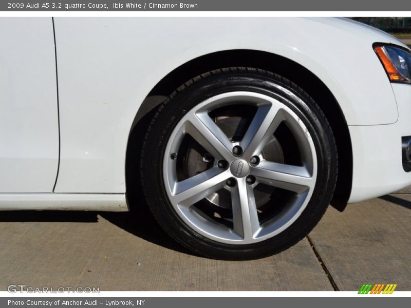 Ibis White / Cinnamon Brown 2009 Audi A5 3.2 quattro Coupe