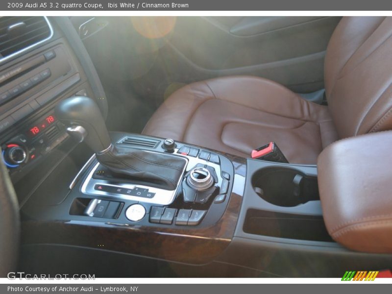 Ibis White / Cinnamon Brown 2009 Audi A5 3.2 quattro Coupe