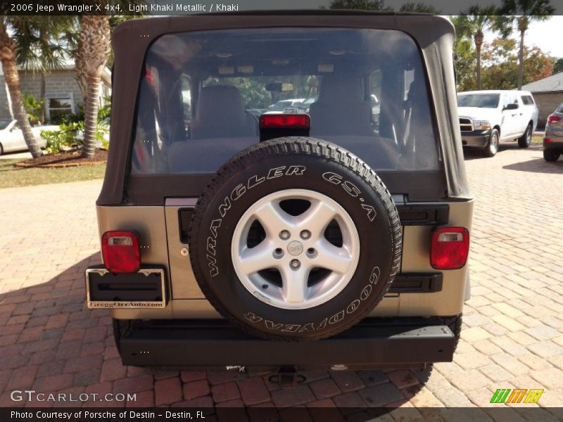 Light Khaki Metallic / Khaki 2006 Jeep Wrangler X 4x4