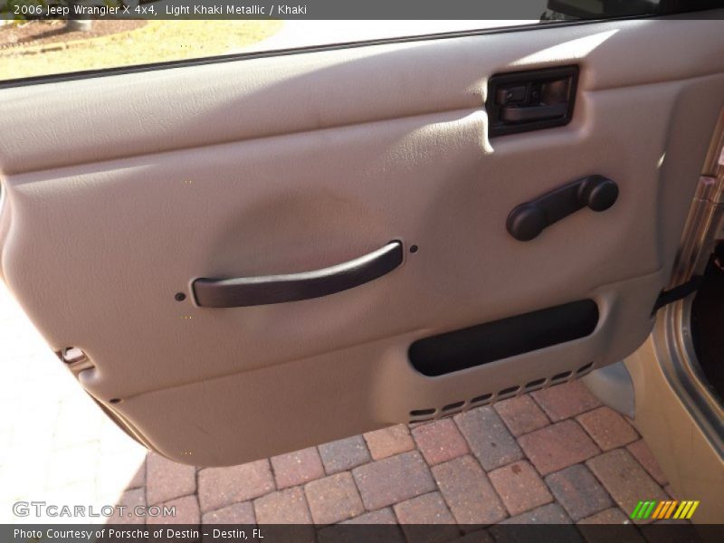 Light Khaki Metallic / Khaki 2006 Jeep Wrangler X 4x4