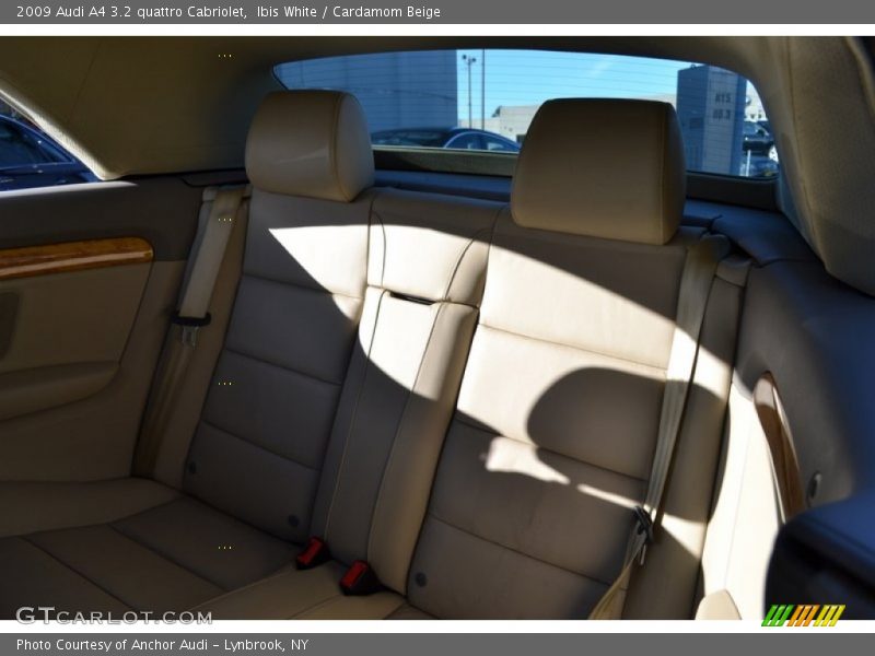 Ibis White / Cardamom Beige 2009 Audi A4 3.2 quattro Cabriolet