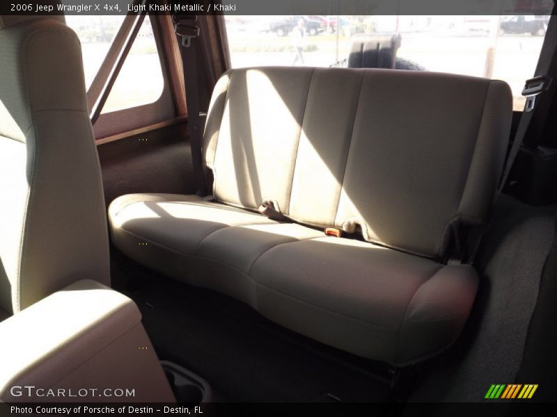 Light Khaki Metallic / Khaki 2006 Jeep Wrangler X 4x4