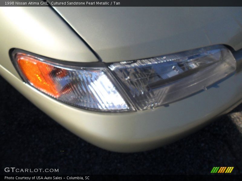 Cultured Sandstone Pearl Metallic / Tan 1998 Nissan Altima GXE