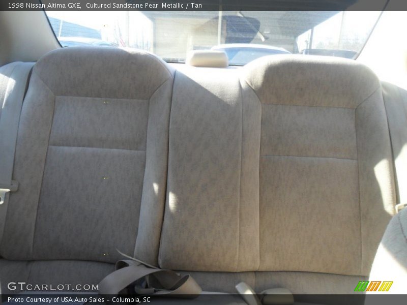 Cultured Sandstone Pearl Metallic / Tan 1998 Nissan Altima GXE