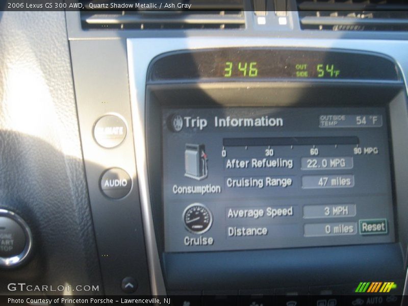 Quartz Shadow Metallic / Ash Gray 2006 Lexus GS 300 AWD