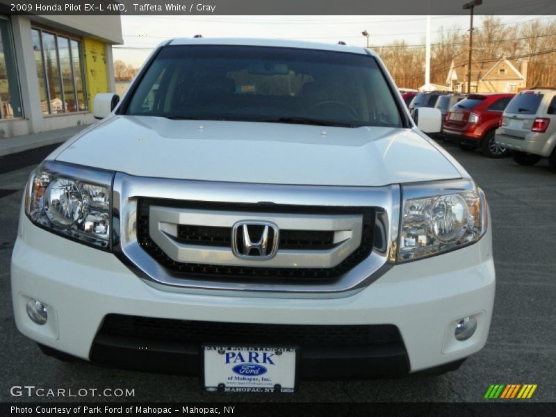 Taffeta White / Gray 2009 Honda Pilot EX-L 4WD