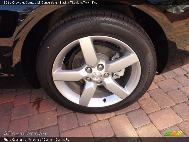 2011 Camaro LT Convertible Wheel