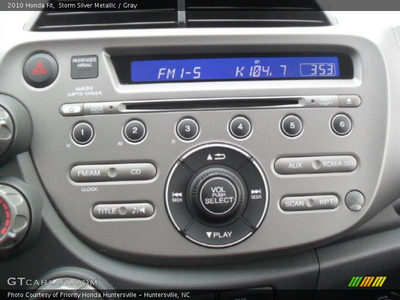 Audio System of 2010 Fit 