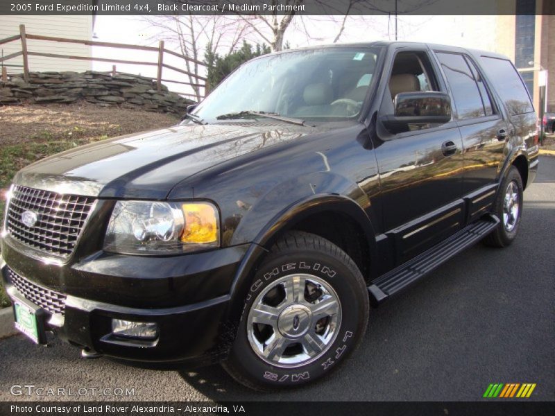 Black Clearcoat / Medium Parchment 2005 Ford Expedition Limited 4x4