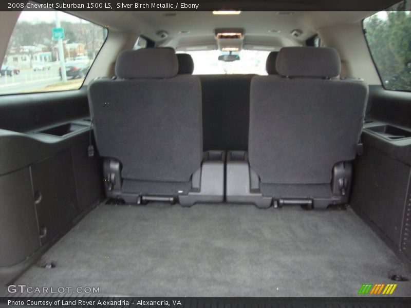 Silver Birch Metallic / Ebony 2008 Chevrolet Suburban 1500 LS
