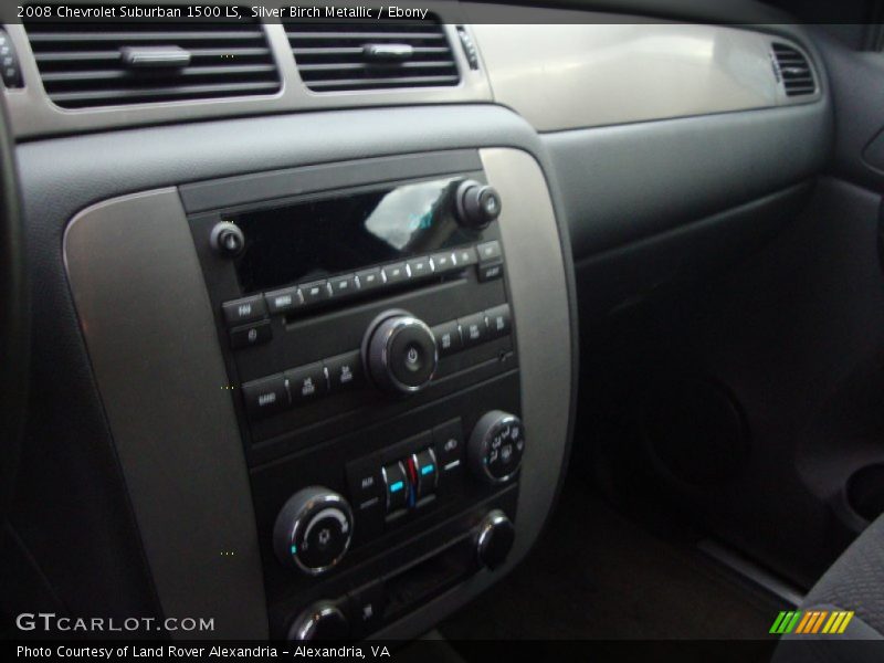 Silver Birch Metallic / Ebony 2008 Chevrolet Suburban 1500 LS