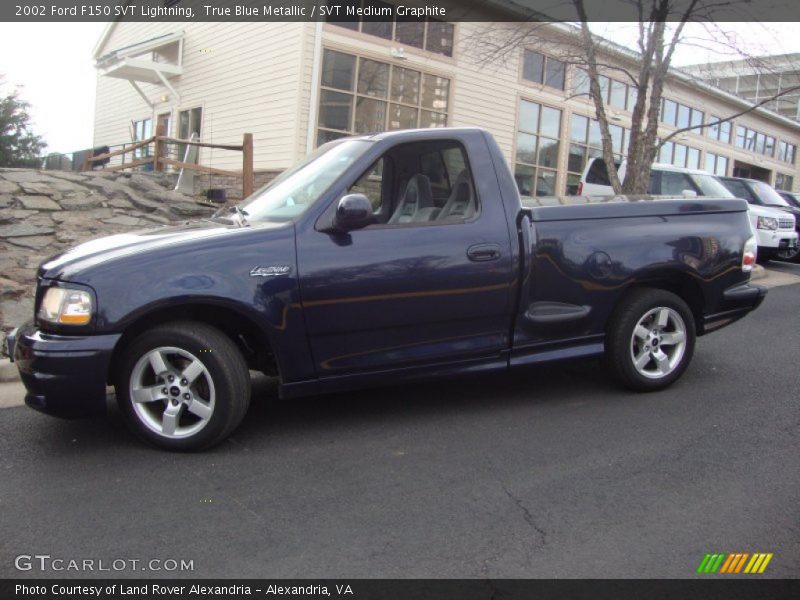  2002 F150 SVT Lightning True Blue Metallic