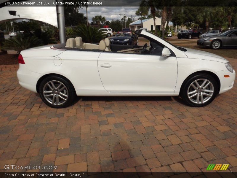 Candy White / Cornsilk Beige 2008 Volkswagen Eos Lux
