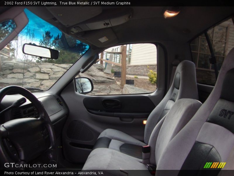  2002 F150 SVT Lightning SVT Medium Graphite Interior