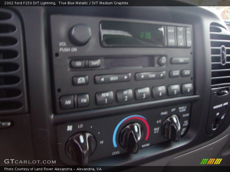 True Blue Metallic / SVT Medium Graphite 2002 Ford F150 SVT Lightning