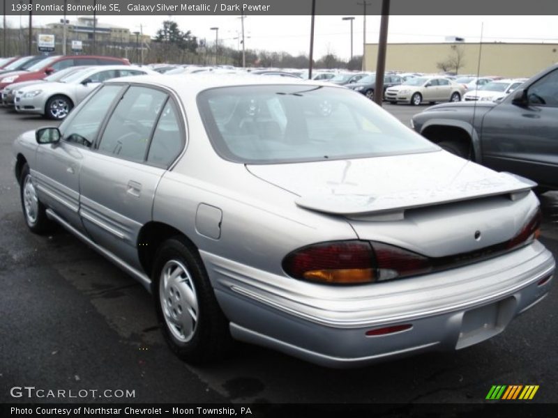 Galaxy Silver Metallic / Dark Pewter 1998 Pontiac Bonneville SE