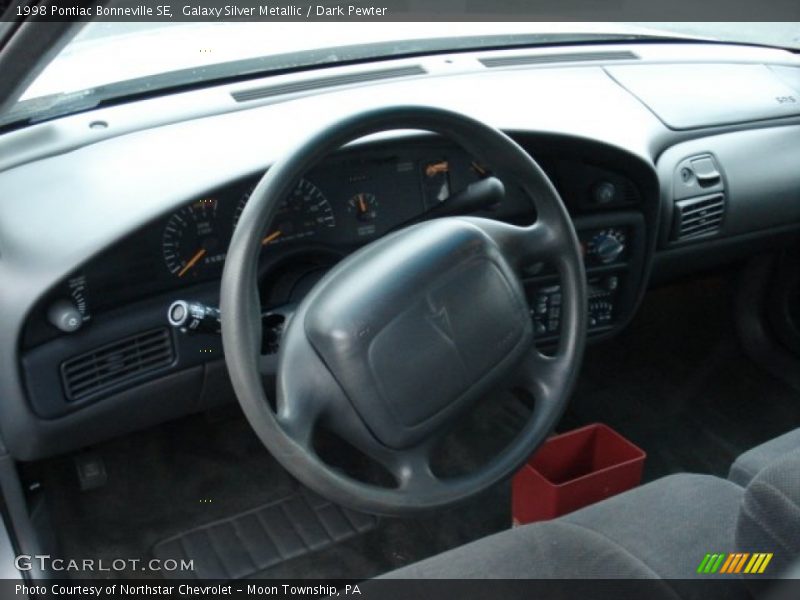 Galaxy Silver Metallic / Dark Pewter 1998 Pontiac Bonneville SE