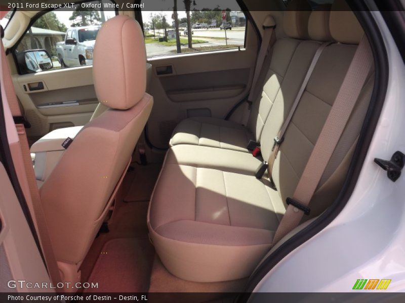 Oxford White / Camel 2011 Ford Escape XLT