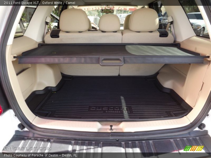 Oxford White / Camel 2011 Ford Escape XLT