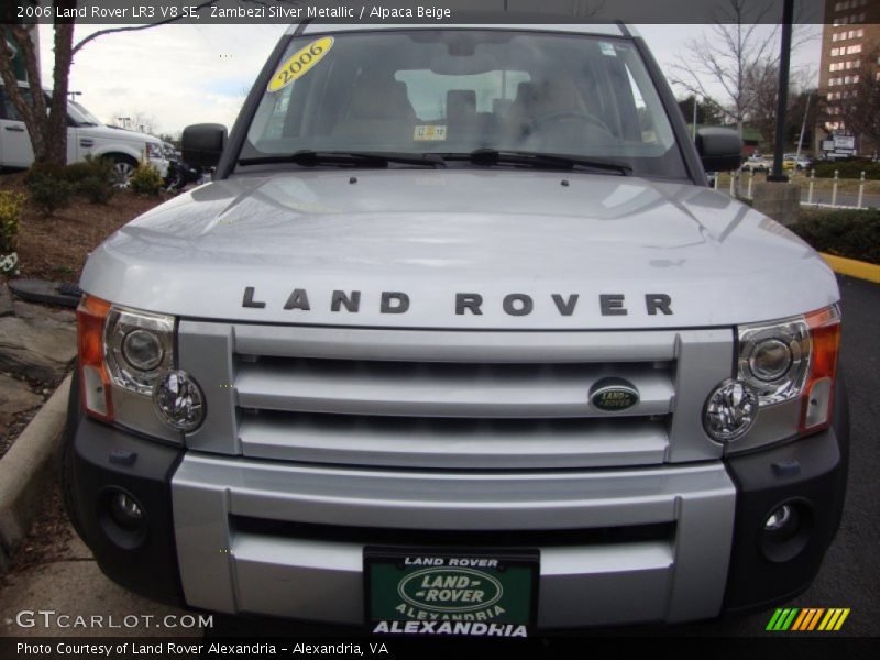 Zambezi Silver Metallic / Alpaca Beige 2006 Land Rover LR3 V8 SE