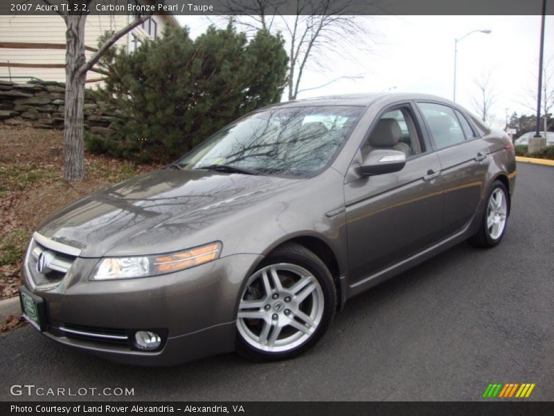 Carbon Bronze Pearl / Taupe 2007 Acura TL 3.2