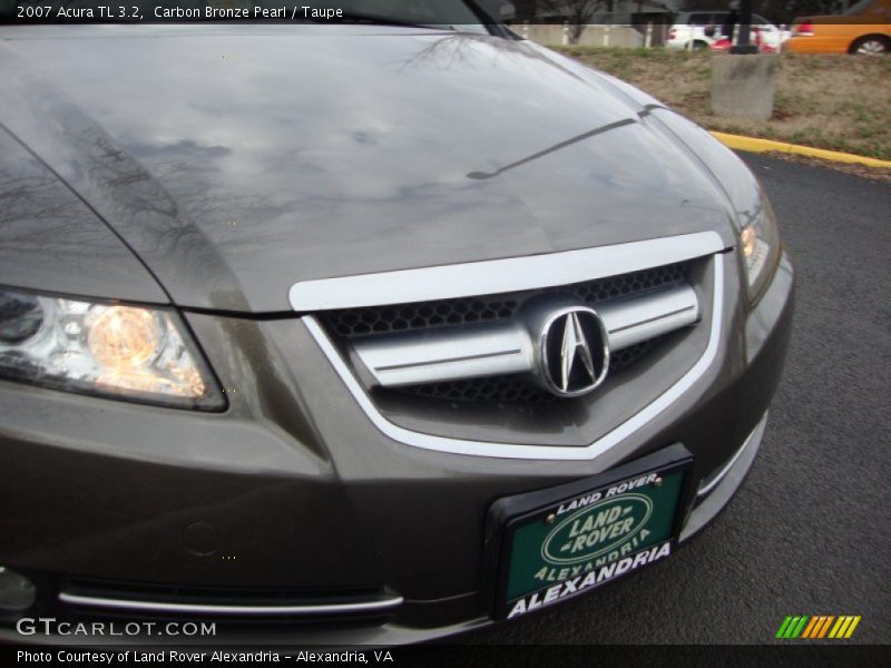 Carbon Bronze Pearl / Taupe 2007 Acura TL 3.2