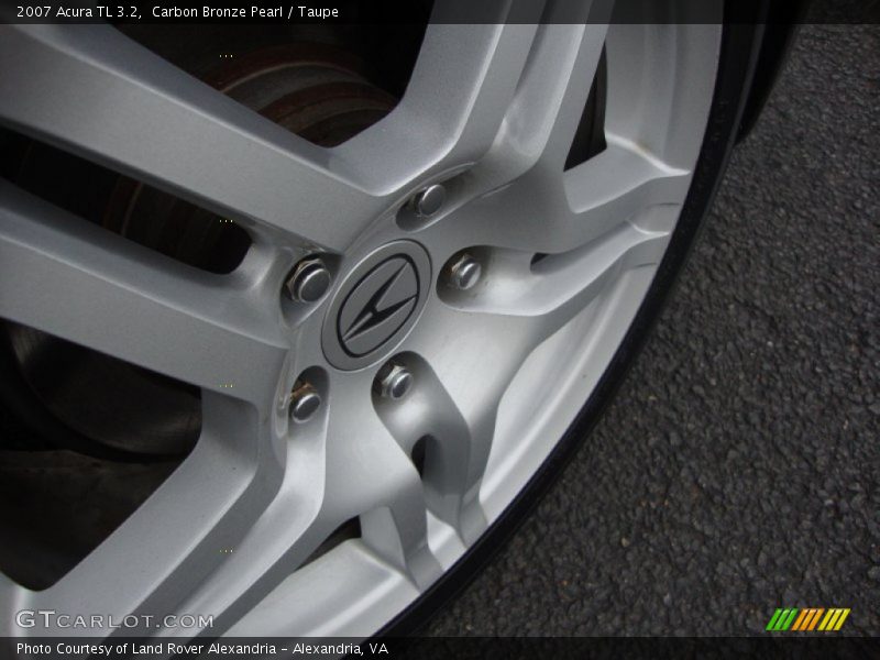 Carbon Bronze Pearl / Taupe 2007 Acura TL 3.2