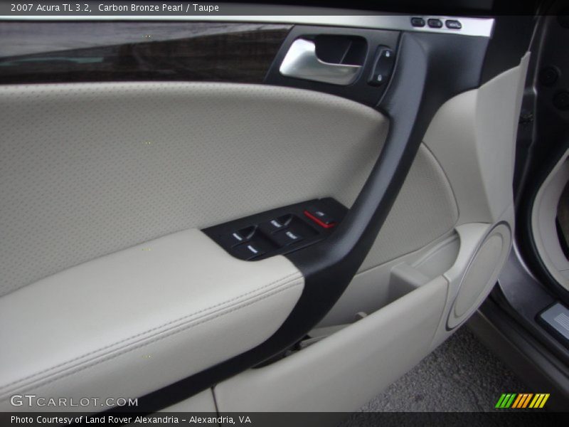Carbon Bronze Pearl / Taupe 2007 Acura TL 3.2