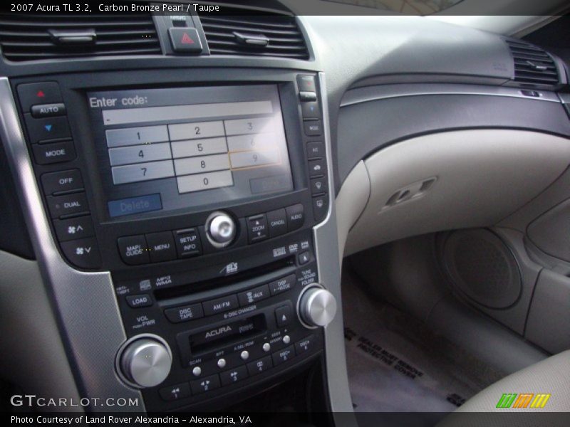 Carbon Bronze Pearl / Taupe 2007 Acura TL 3.2