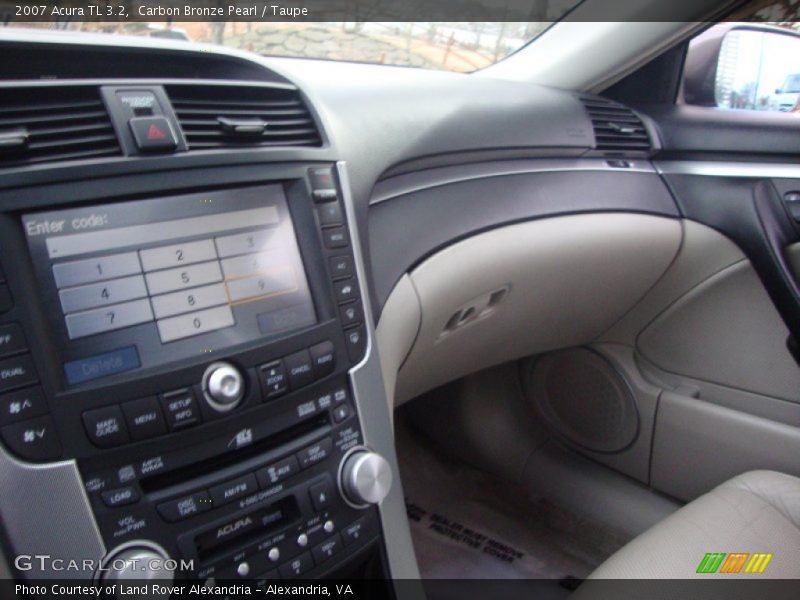 Carbon Bronze Pearl / Taupe 2007 Acura TL 3.2