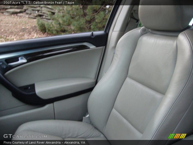 Carbon Bronze Pearl / Taupe 2007 Acura TL 3.2