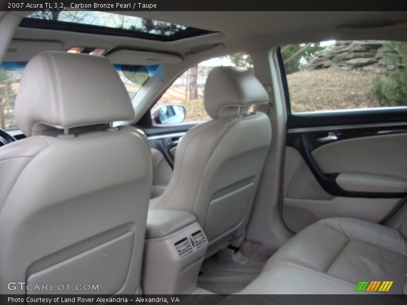 Carbon Bronze Pearl / Taupe 2007 Acura TL 3.2