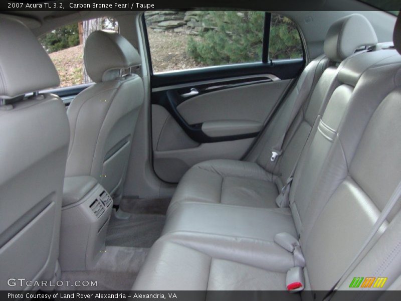 Carbon Bronze Pearl / Taupe 2007 Acura TL 3.2