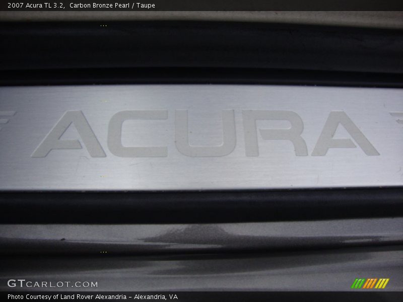 Carbon Bronze Pearl / Taupe 2007 Acura TL 3.2