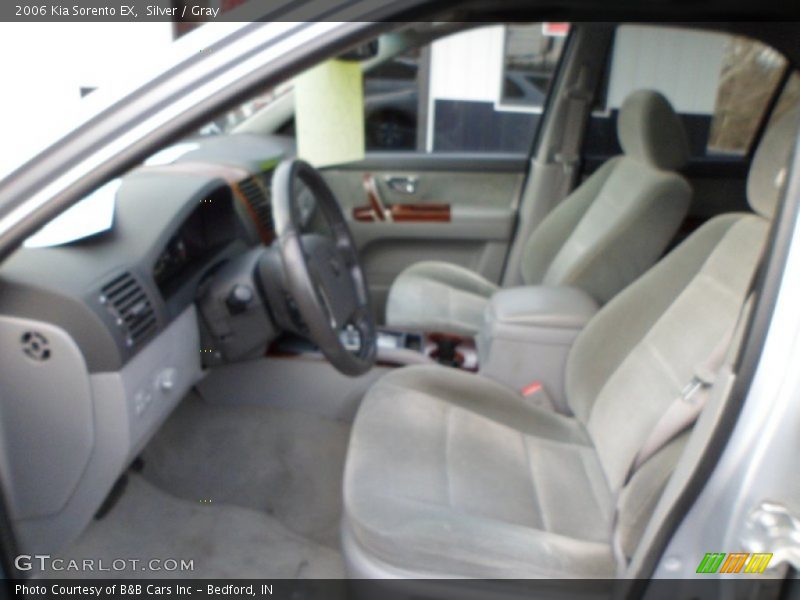 Silver / Gray 2006 Kia Sorento EX