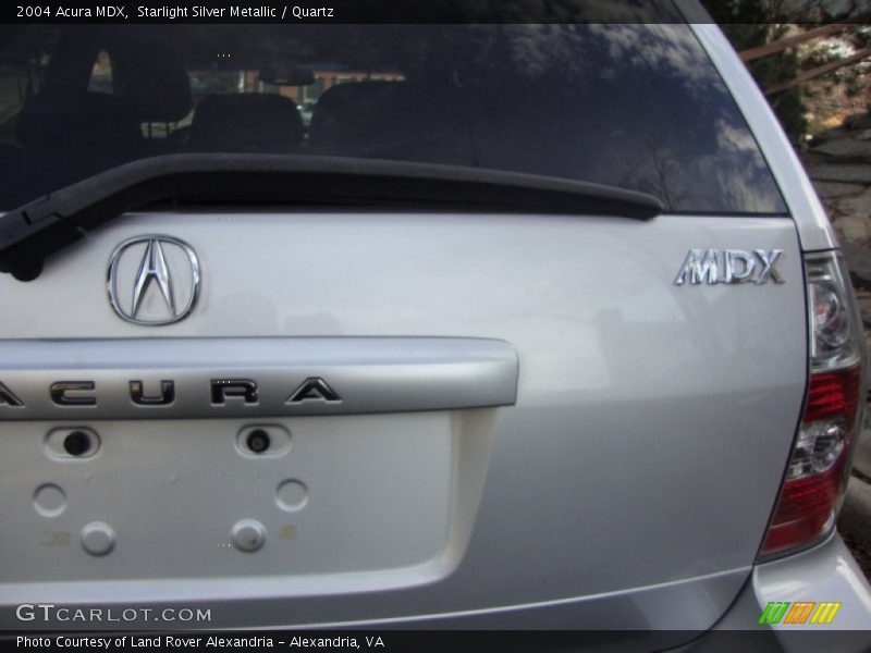 Starlight Silver Metallic / Quartz 2004 Acura MDX
