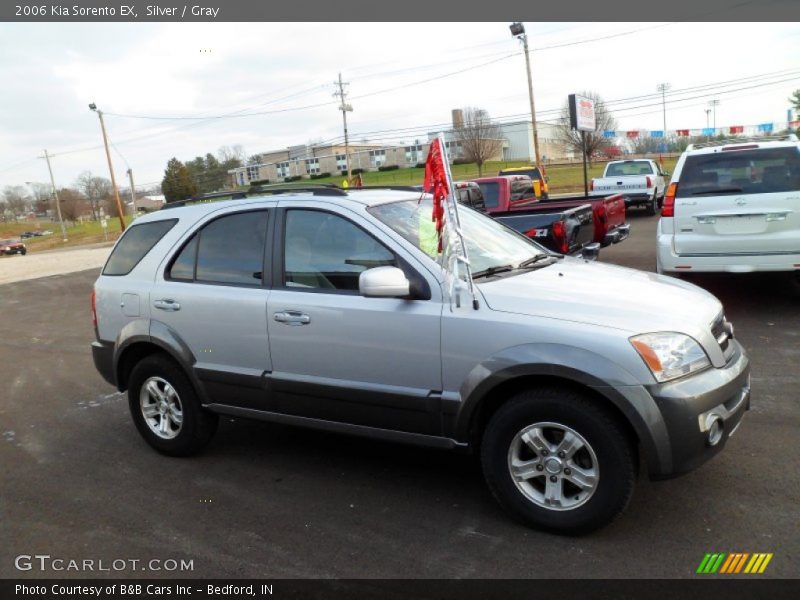 Silver / Gray 2006 Kia Sorento EX