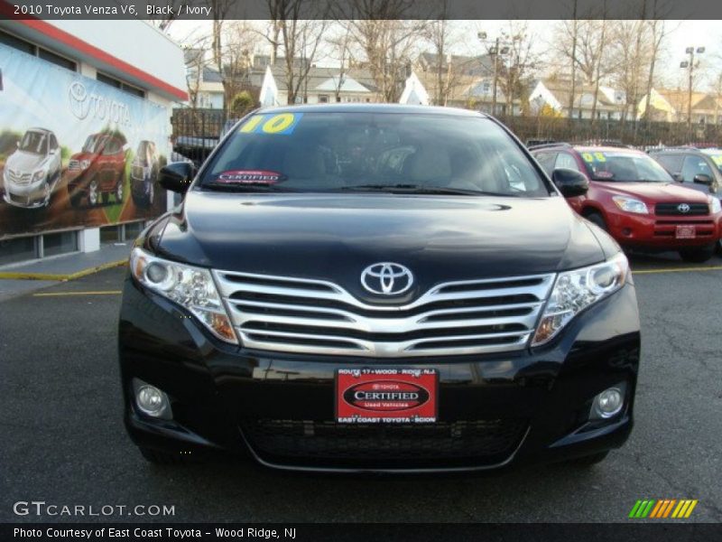Black / Ivory 2010 Toyota Venza V6