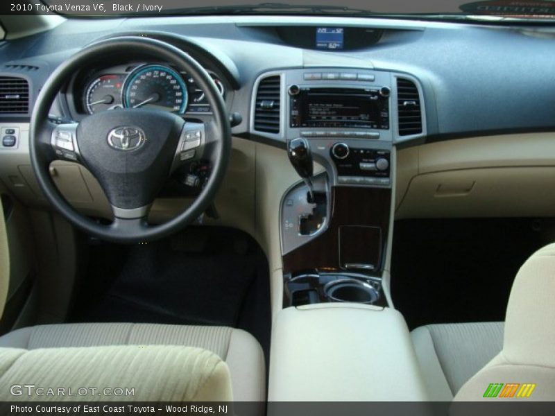 Black / Ivory 2010 Toyota Venza V6