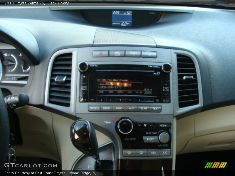 Black / Ivory 2010 Toyota Venza V6